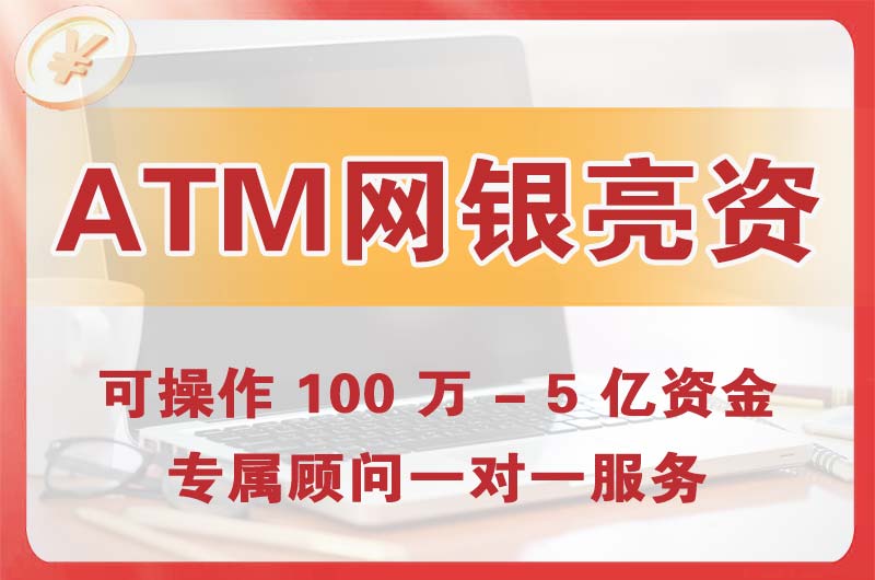 维扬ATM机、网银亮资显账